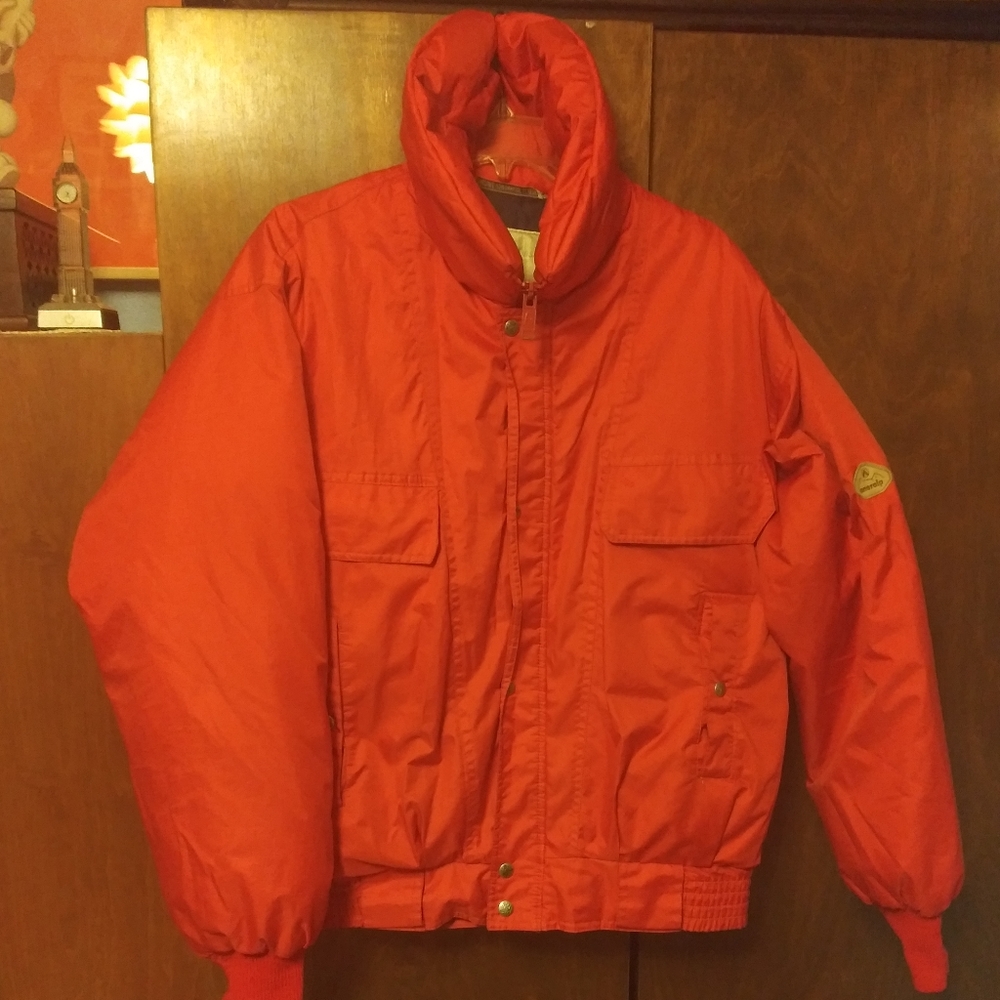 ANORALP RED SKI JACKET FROM FRANCE